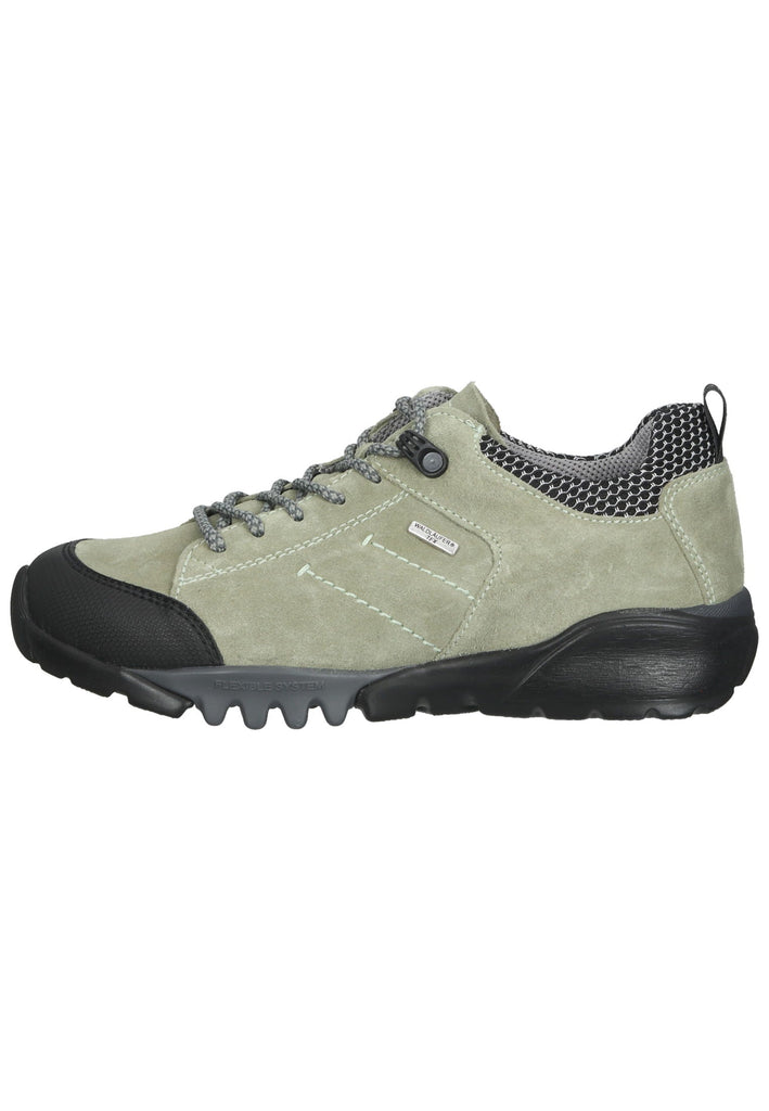 Waldläufer Wanderschuhe Leder/Textil Grün - surf4shoes