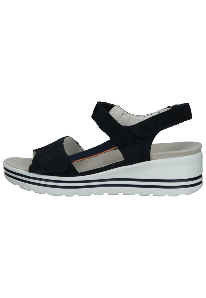 Waldläufer Sandalen Leder Dunkelblau - surf4shoes