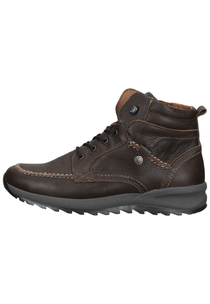 Waldläufer Wanderschuhe Leder Dunkelbraun Warmfutter - surf4shoes