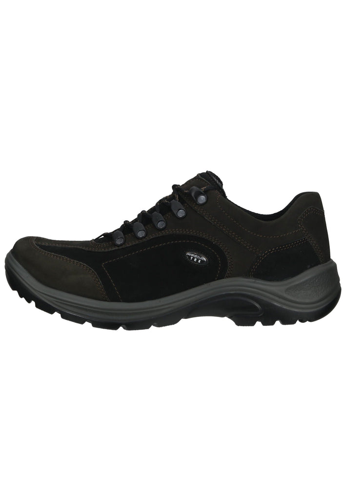 Waldläufer Wanderschuhe Leder Schwarz - surf4shoes
