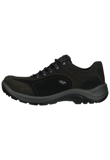 Waldläufer Wanderschuhe Leder Schwarz - surf4shoes