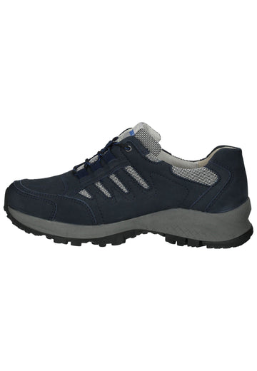 Waldläufer Wanderschuhe Leder/Textil Marine - surf4shoes