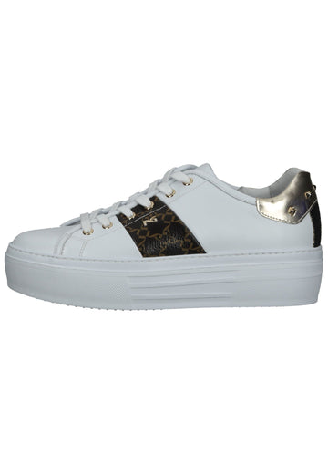 Nero Giardini Sneaker Leder/Textil Bianco - surf4shoes