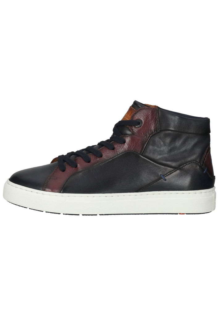 LLOYD SELECTED Sneaker Leder Cognac/Navy - surf4shoes