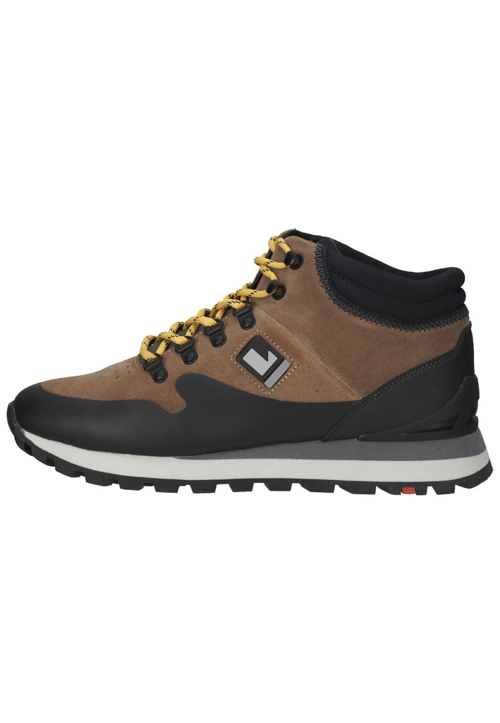 LLOYD SELECTED Sneaker Leder/Textil Schwarz/Braun - surf4shoes