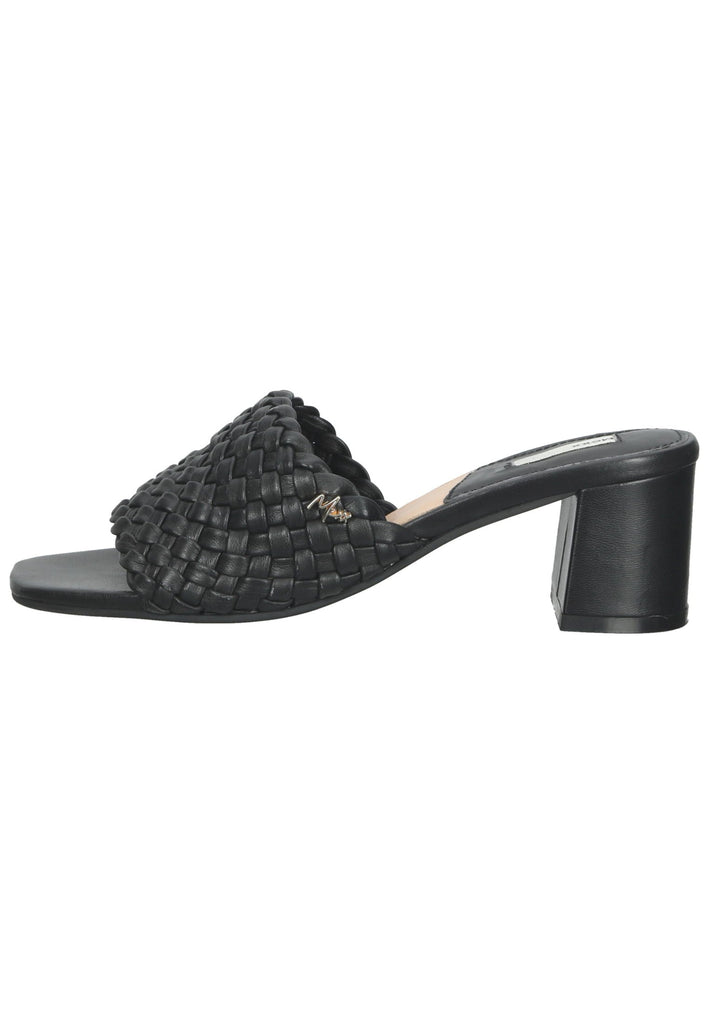 Mexx Pantoletten Leder Schwarz - surf4shoes