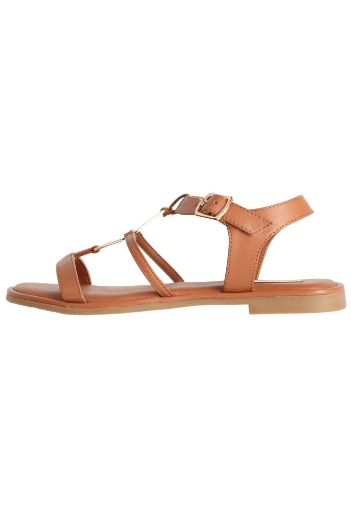 Mexx Sandalen Leder Cognac - surf4shoes