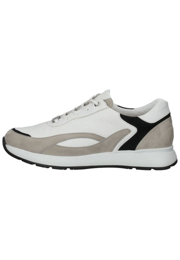 HASSIA Sneaker Leder Weiß/Beige - surf4shoes