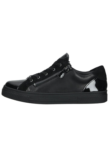 HASSIA Sneaker Leder Schwarz - surf4shoes