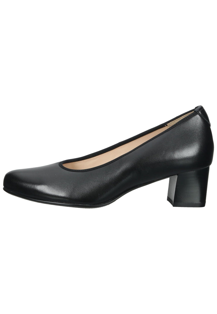 HASSIA Pumps Leder Schwarz - surf4shoes
