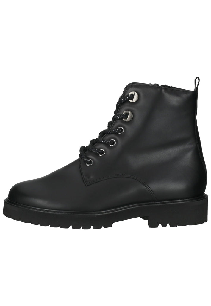 HASSIA Stiefelette Leder Schwarz Warmfutter - surf4shoes
