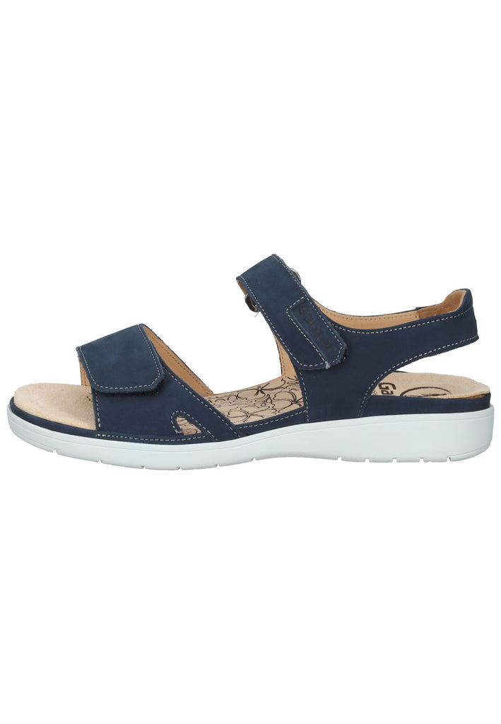 Ganter Sandalen Nubukleder Blau - surf4shoes