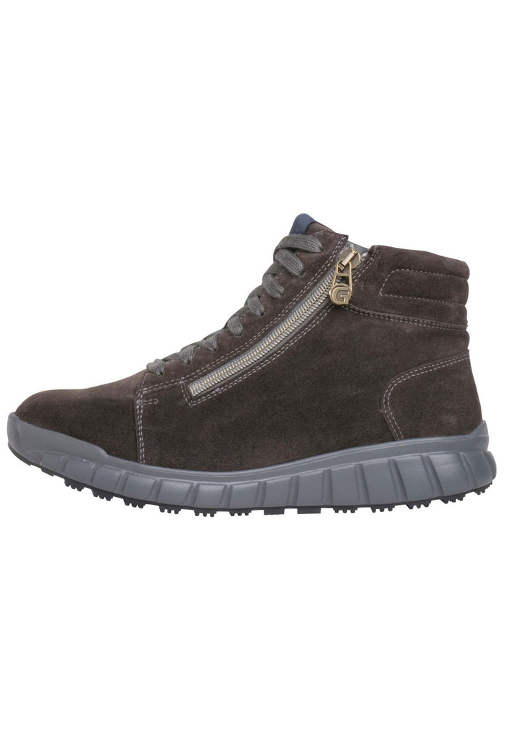 Ganter Stiefelette Veloursleder Antrazit - surf4shoes