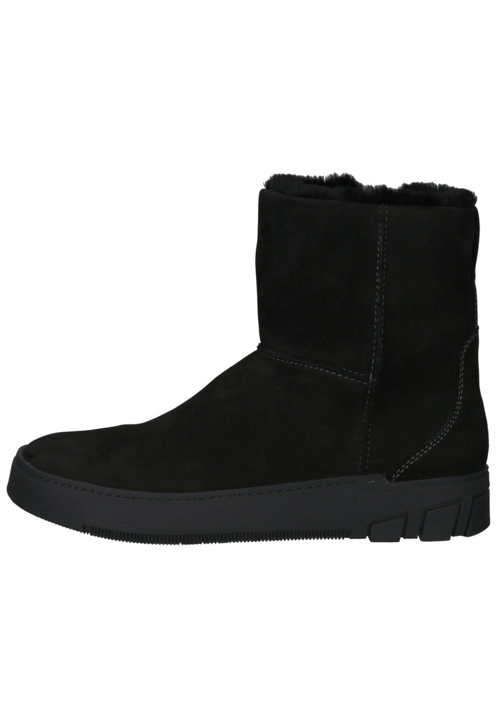 Ganter Stiefelette Nubukleder Schwarz Warmfutter - surf4shoes