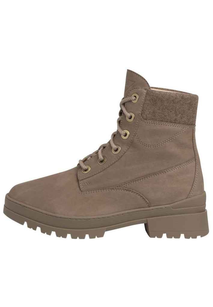 Ganter Stiefelette Leder/Textil Taupe Warmfutter - surf4shoes