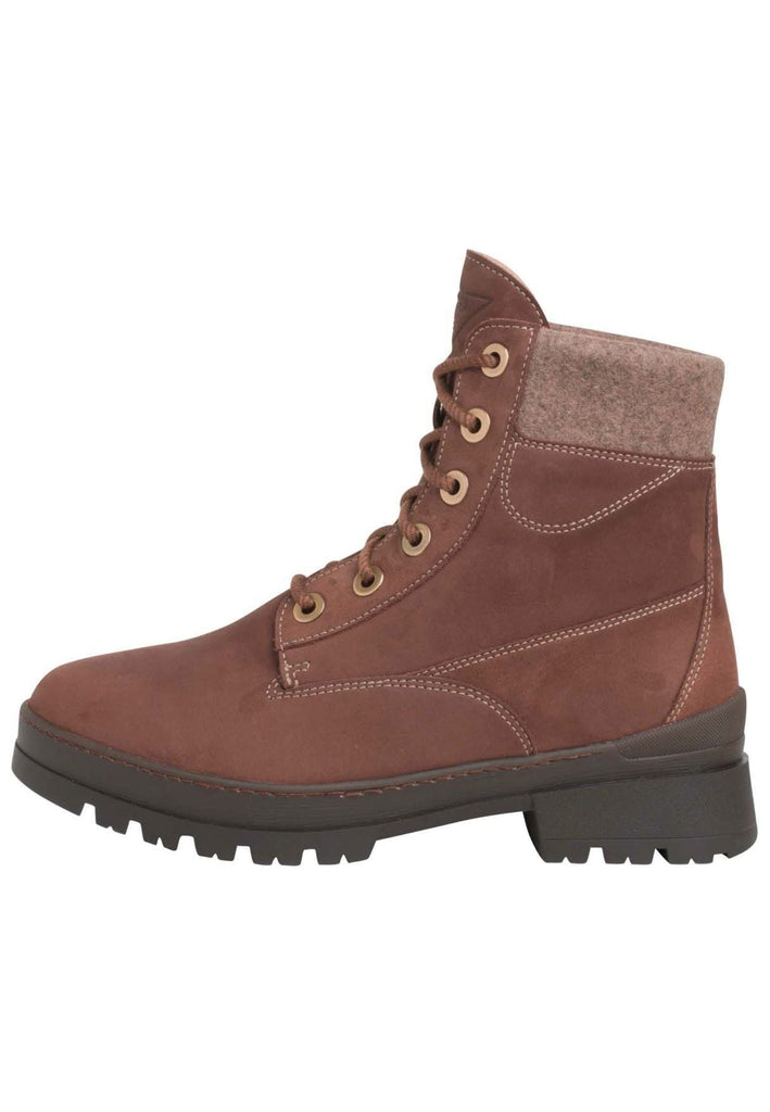 Ganter Stiefelette Leder/Textil Braun/Rot Warmfutter - surf4shoes