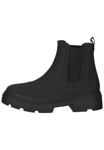 La Strada Stiefelette Lederimitat/Textil Schwarz Warmfutter - surf4shoes