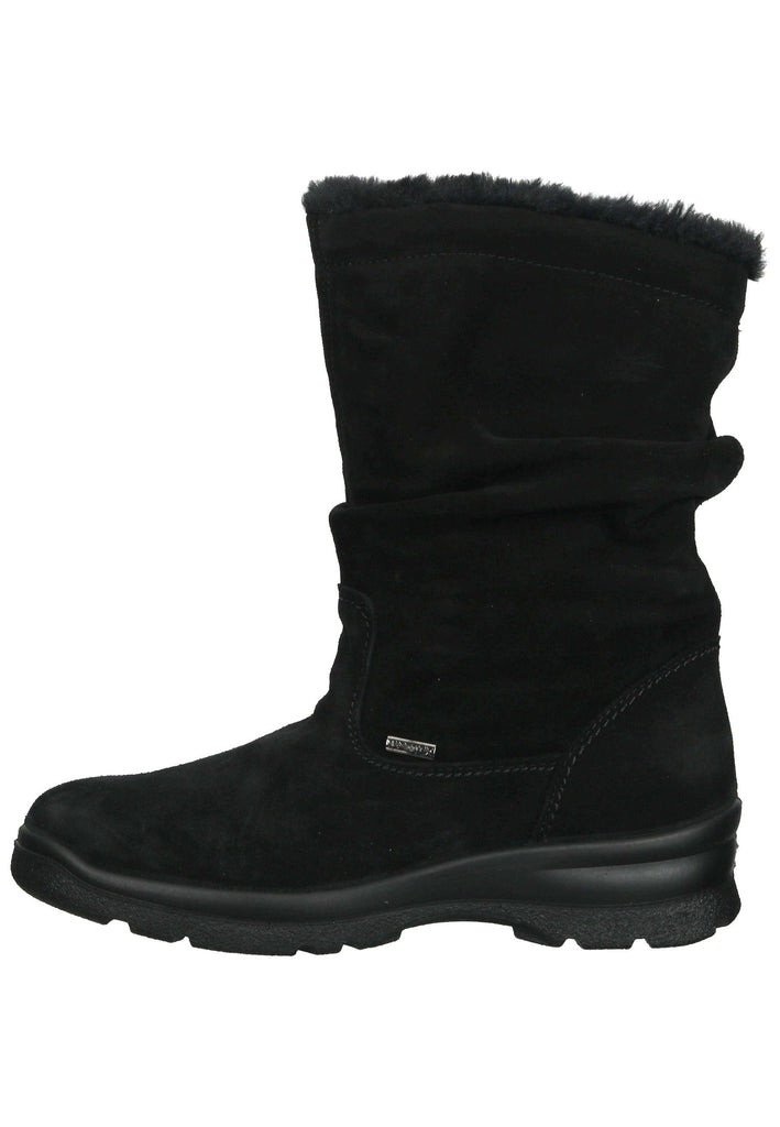 IMAC Stiefelette Veloursleder Schwarz Warmfutter - surf4shoes