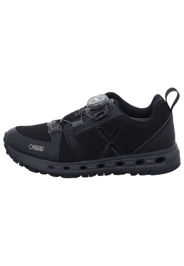 VADO Sneaker Lederimitat/Textil Schwarz - surf4shoes