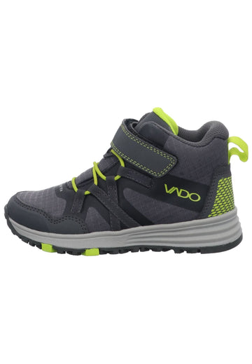 VADO Sneaker Lederimitat/Textil Charcoal - surf4shoes