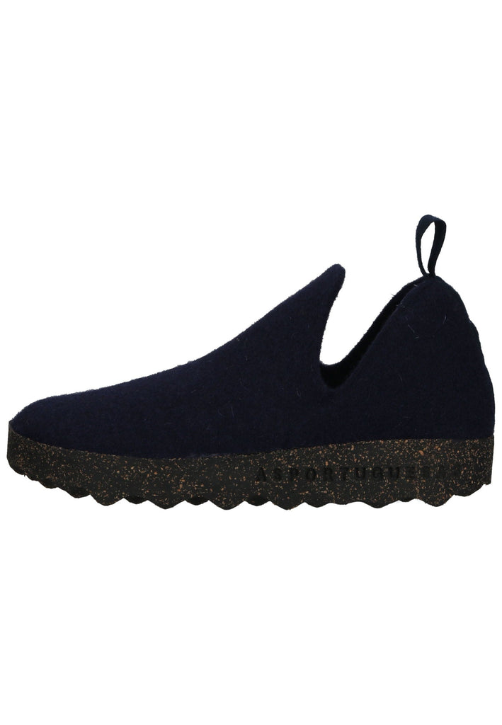 ASPORTUGUESAS Hausschuhe Filz Navy - surf4shoes