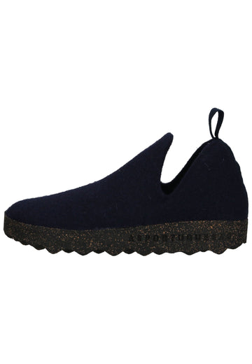 ASPORTUGUESAS Hausschuhe Filz Navy - surf4shoes