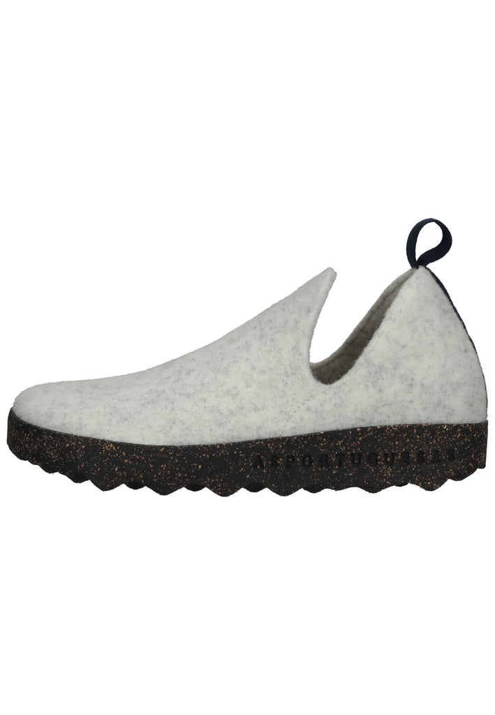 ASPORTUGUESAS Hausschuhe Filz Weiß - surf4shoes