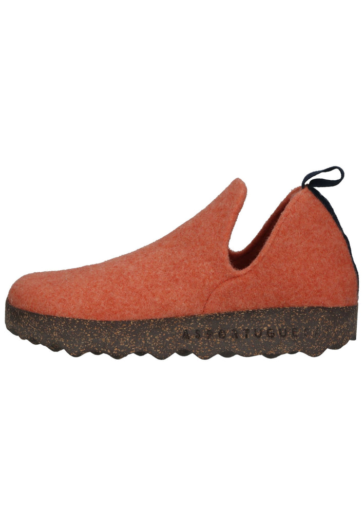 ASPORTUGUESAS Hausschuhe Filz Orange - surf4shoes