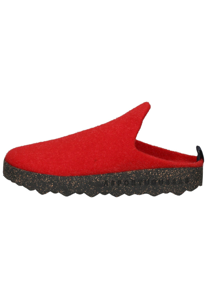 ASPORTUGUESAS Hausschuhe Filz Red - surf4shoes