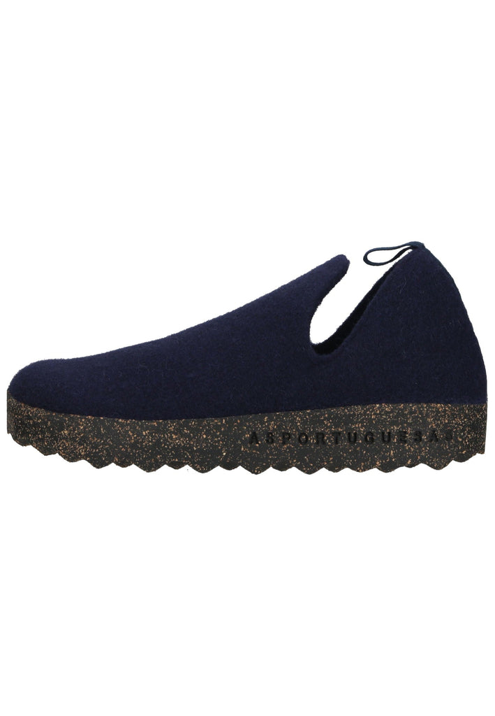ASPORTUGUESAS Hausschuhe Filz Navy - surf4shoes