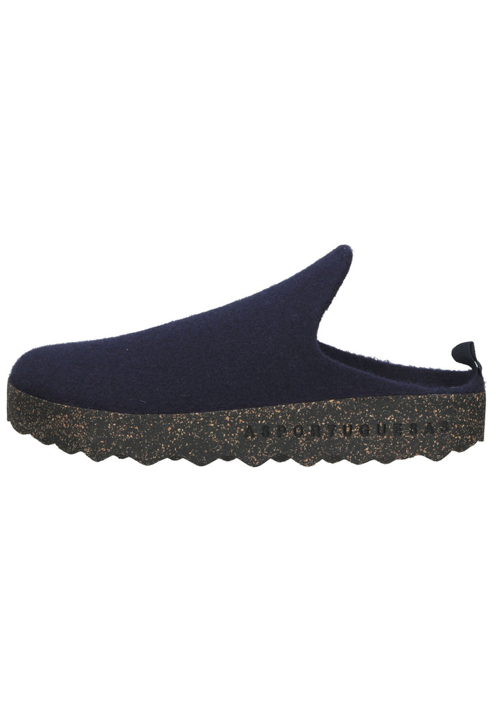 ASPORTUGUESAS Hausschuhe Filz Navy - surf4shoes