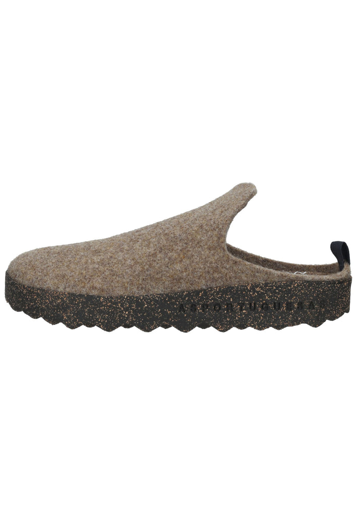ASPORTUGUESAS Hausschuhe Filz Taupe - surf4shoes