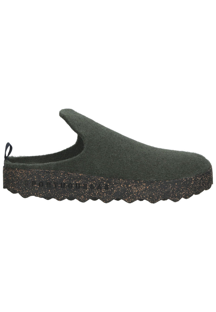 ASPORTUGUESAS Hausschuhe Filz Military - surf4shoes