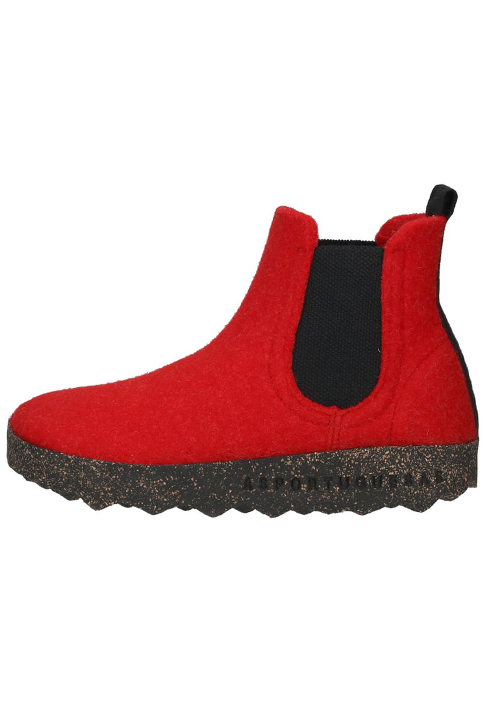 ASPORTUGUESAS Stiefelette Filz Rot - surf4shoes