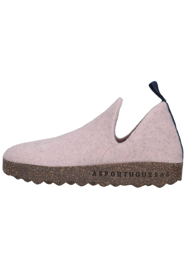 ASPORTUGUESAS Hausschuhe Textil Pink - surf4shoes