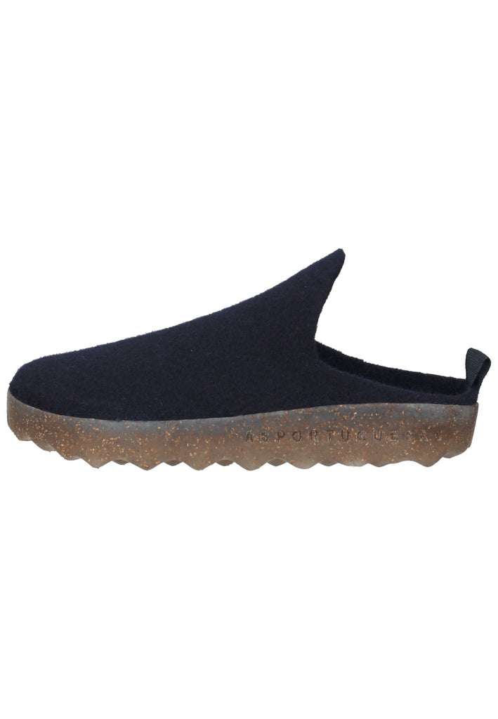 ASPORTUGUESAS Hausschuhe Filz Navy - surf4shoes