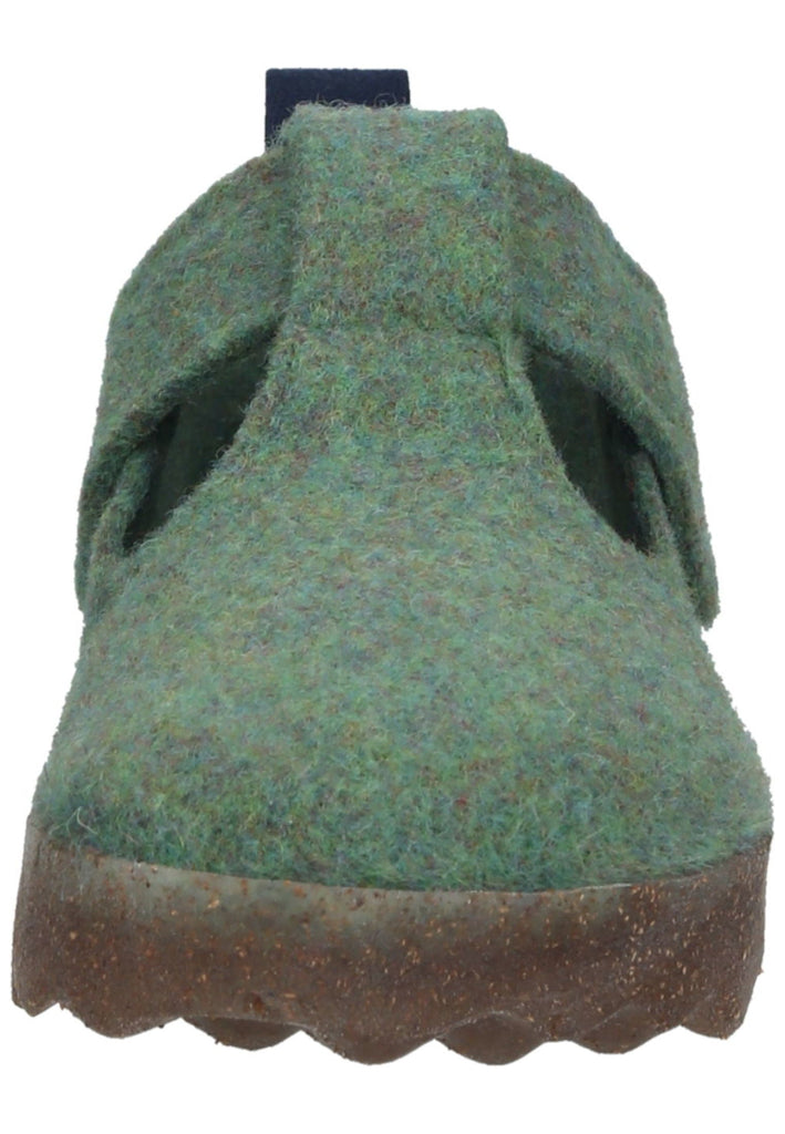 ASPORTUGUESAS Halbschuhe Filz Grün - surf4shoes