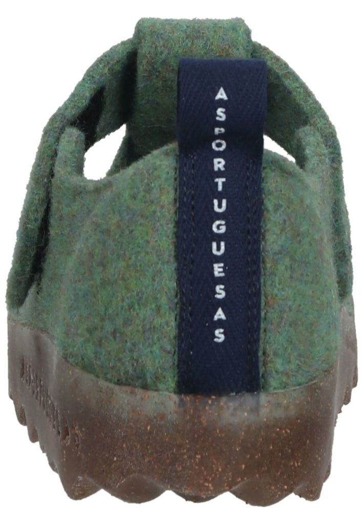 ASPORTUGUESAS Halbschuhe Filz Grün - surf4shoes