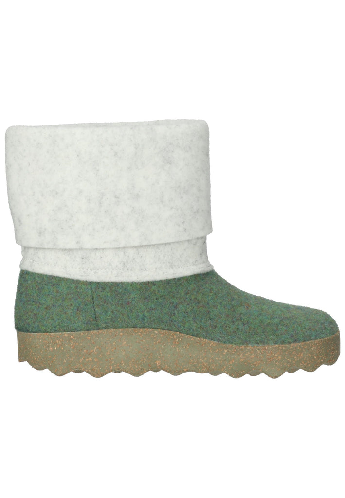 ASPORTUGUESAS Stiefelette Filz Grün - surf4shoes