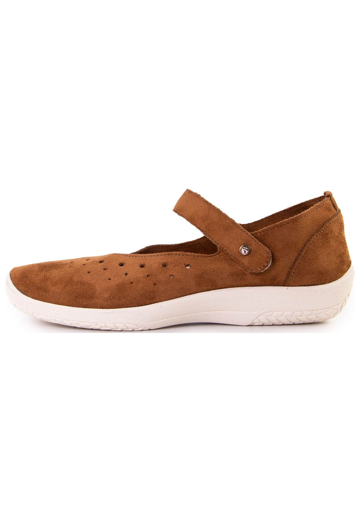 ARCOPEDICO Ballerinas Lederimitat Braun - surf4shoes