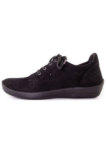 ARCOPEDICO Halbschuhe Lederimitat Schwarz - surf4shoes