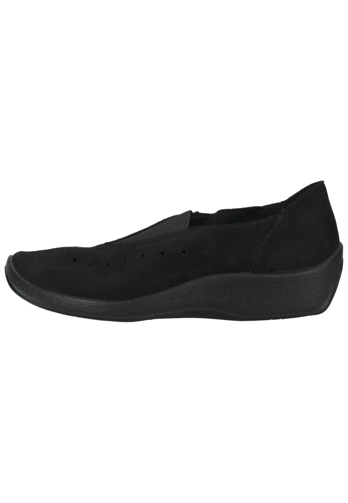 ARCOPEDICO Slipper Lederimitat Schwarz - surf4shoes