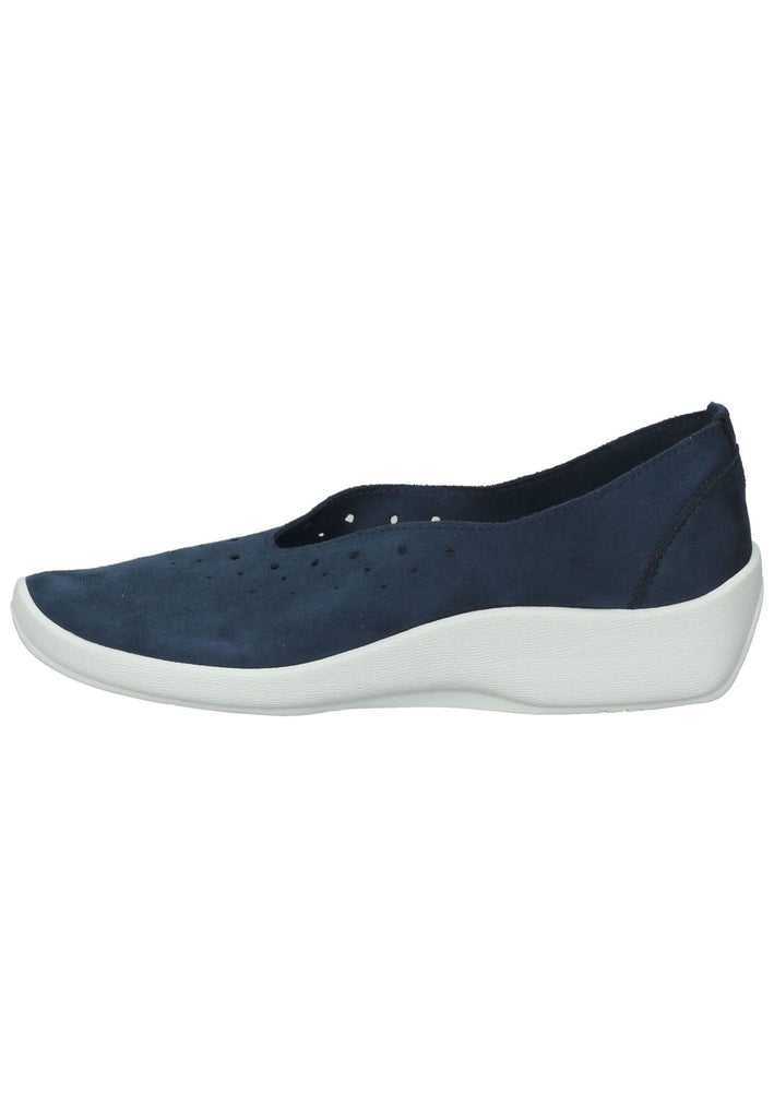 ARCOPEDICO Slipper Lederimitat Blau - surf4shoes