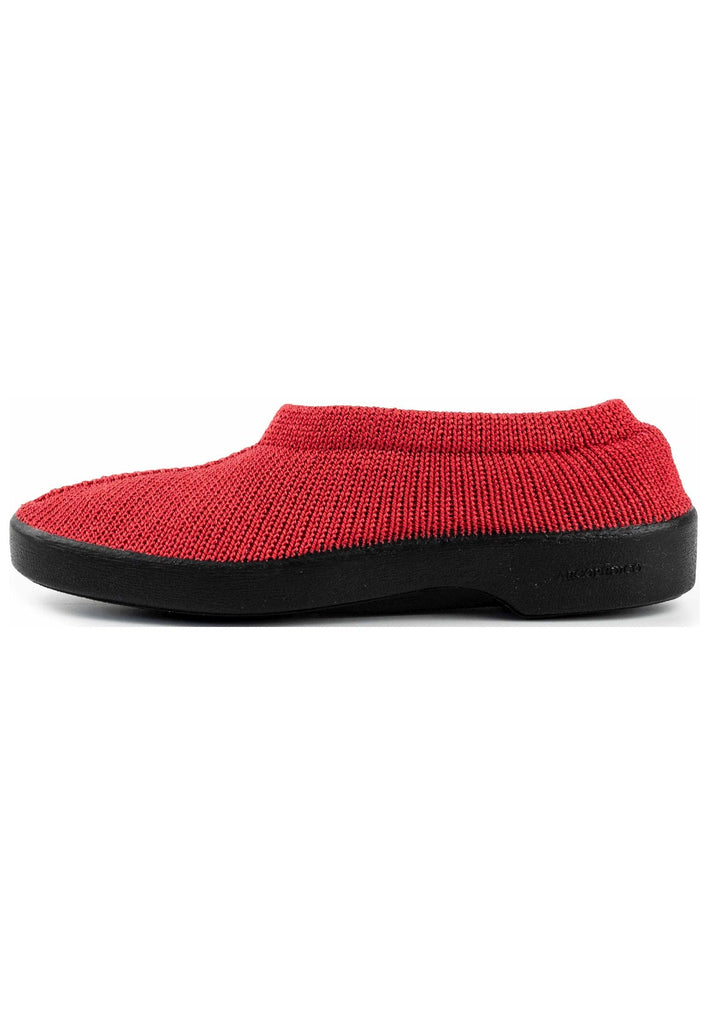 ARCOPEDICO Slipper Textil Rot - surf4shoes