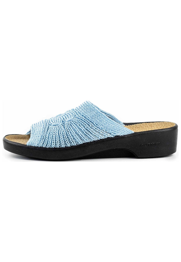 ARCOPEDICO Hausschuhe Textil Hellblau - surf4shoes
