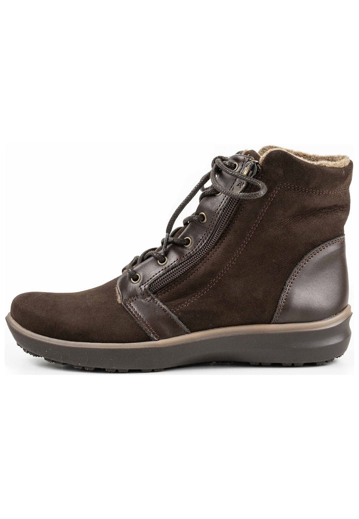ARCOPEDICO Stiefelette Leder/Textil Chocolate Warmfutter - surf4shoes