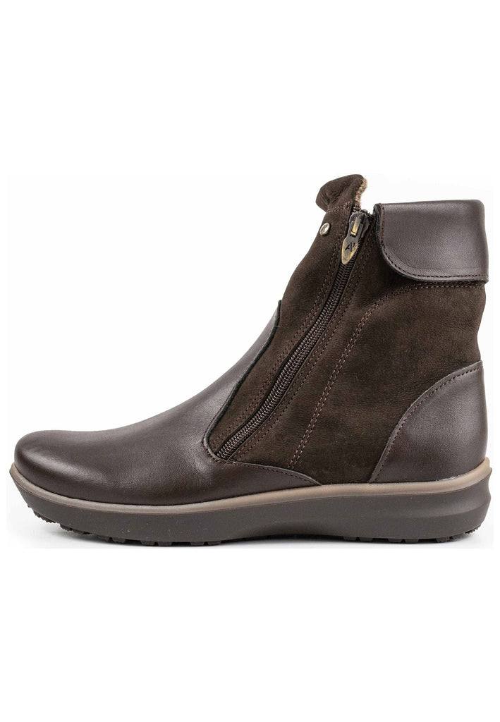 ARCOPEDICO Stiefelette Leder Chocolate Warmfutter - surf4shoes