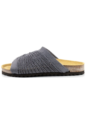 ARCOPEDICO Hausschuhe Textil Grau - surf4shoes