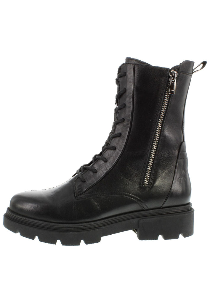 Libelle Stiefelette Nappaleder Schwarz - surf4shoes