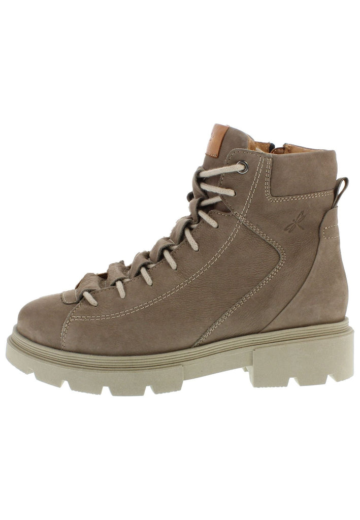 Libelle Stiefelette Nubukleder Hellbraun - surf4shoes